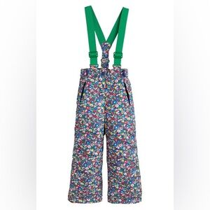Mini Boden Kids Floral Waterproof Snow Pants